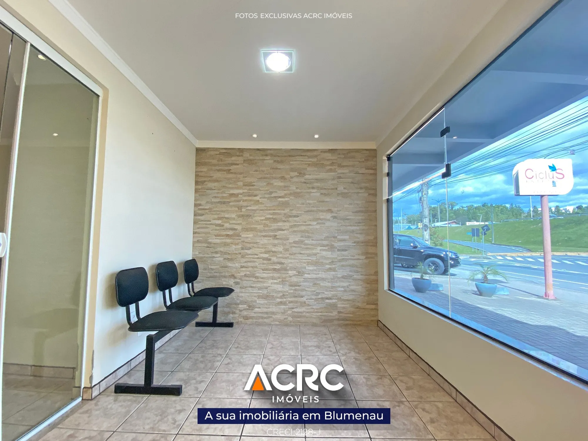 ACRC Imóveis - SA01401 - Sala Comercial para locação em Blumenau no bairro Fortaleza — foto 4