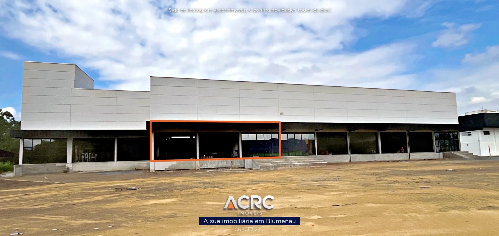 ACRC Imóveis - GL00435 - Galpão para Locação no Bairro Itoupava Central em Blumenau - foto 1