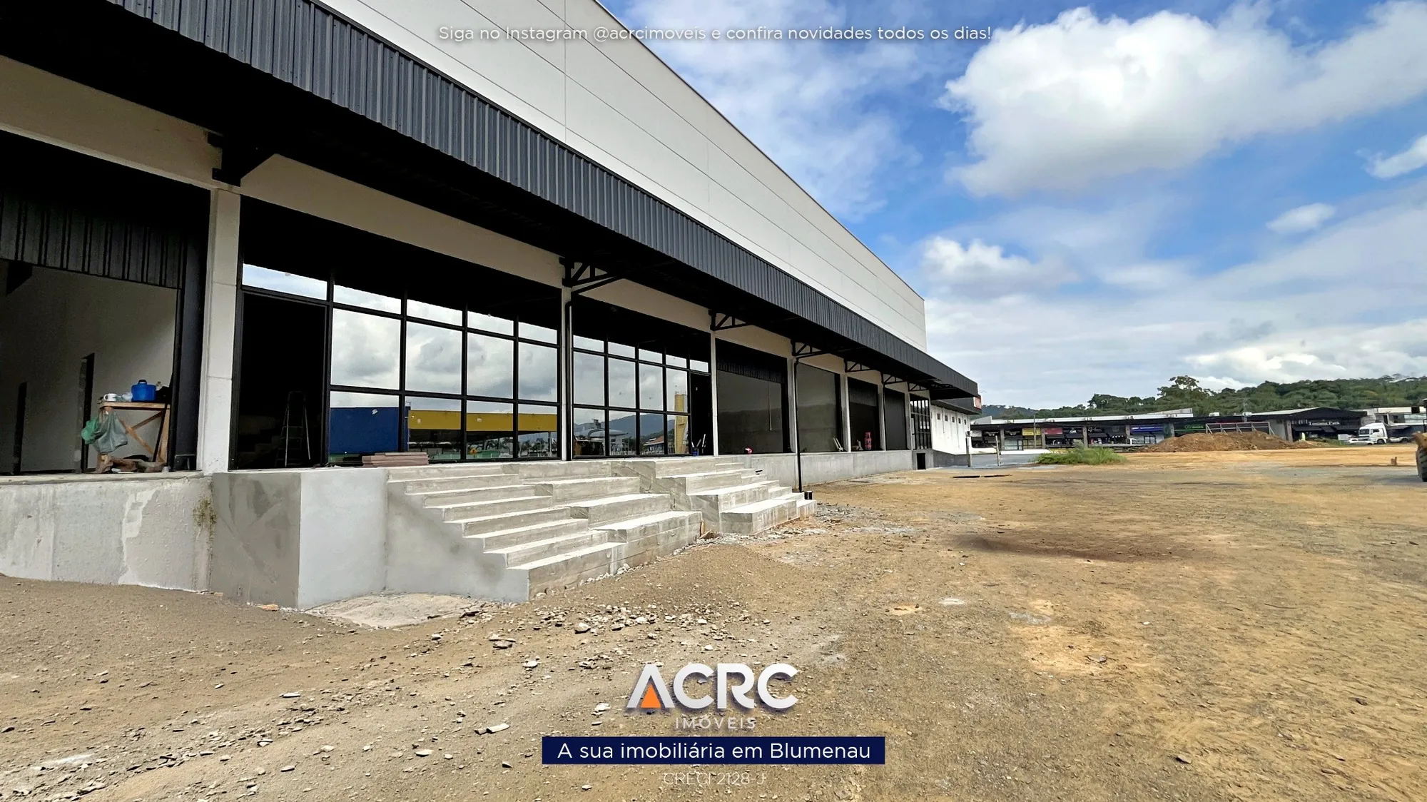 ACRC Imóveis - GL00435 - Galpão para Locação no Bairro Itoupava Central em Blumenau — foto 3