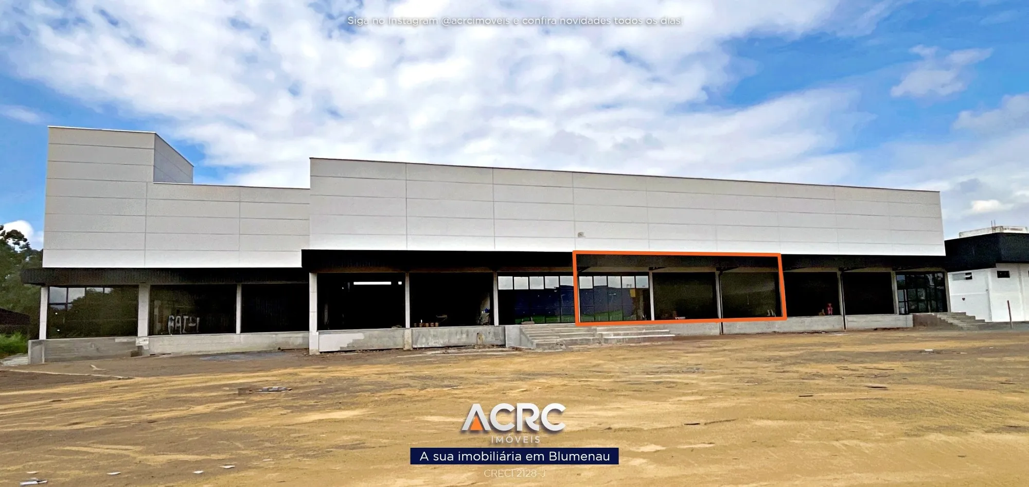 ACRC Imóveis - GL00434 - Galpão para Locação no Bairro Itoupava Central em Blumenau - foto 1