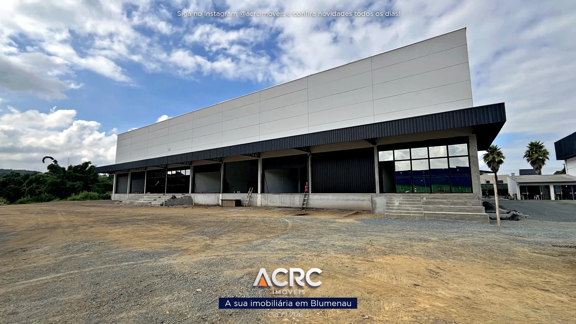ACRC Imóveis - GL00434 - Galpão para Locação no Bairro Itoupava Central em Blumenau — foto 2