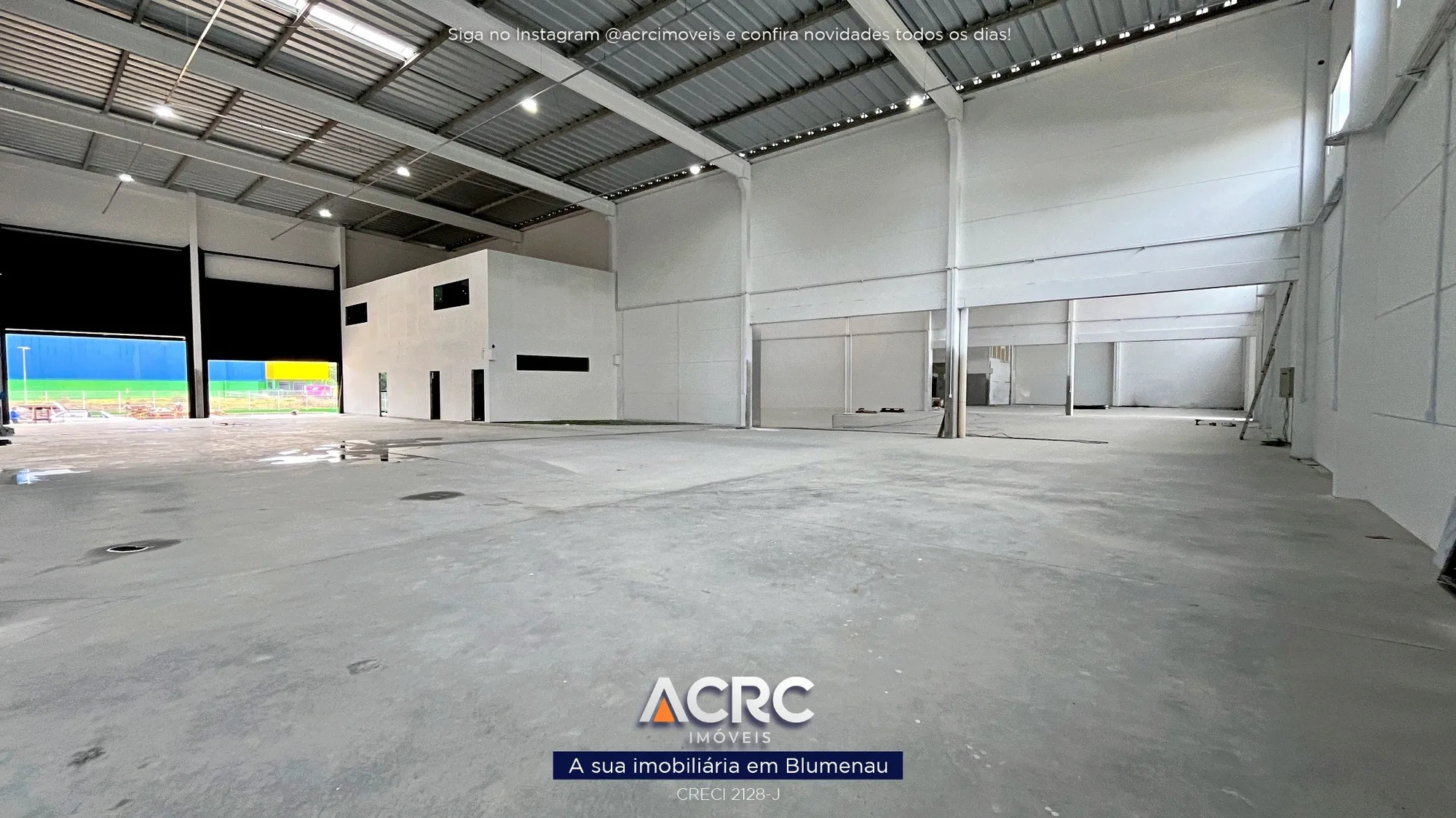 ACRC Imóveis - GL00434 - Galpão para Locação no Bairro Itoupava Central em Blumenau — foto 3