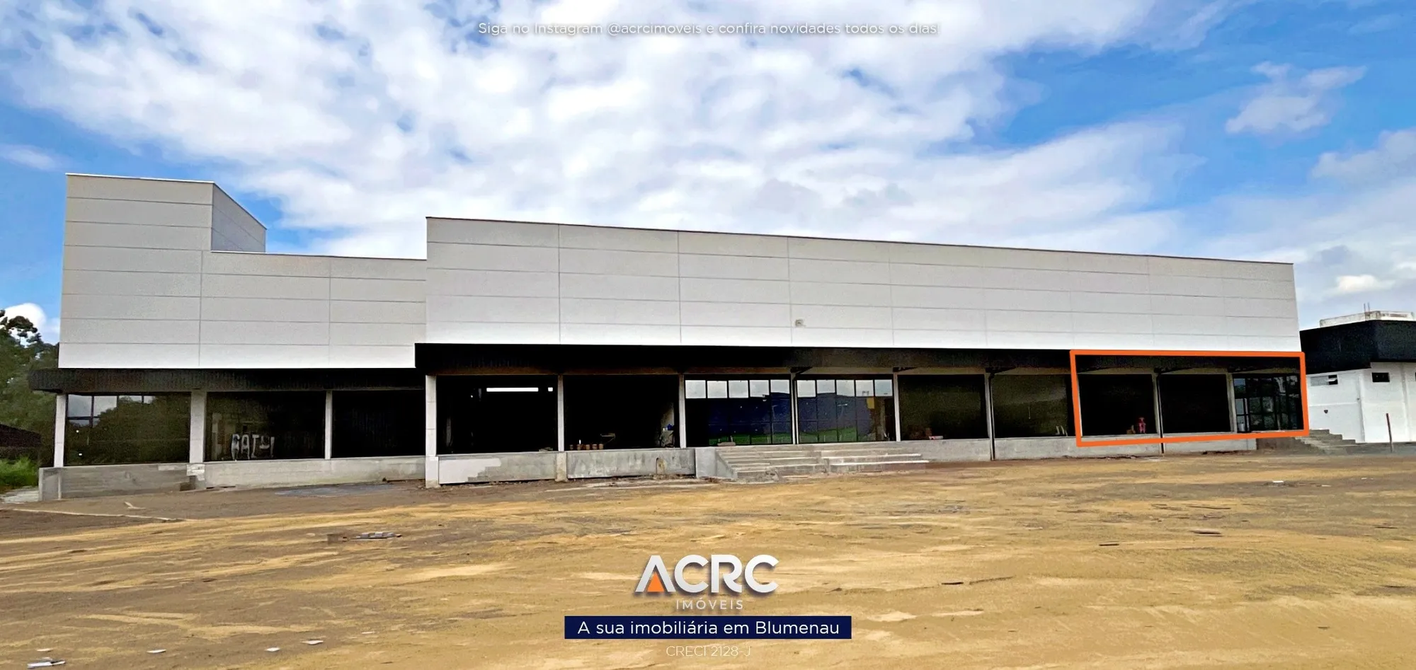 ACRC Imóveis - GL00433 - Galpão para Locação no Bairro Itoupava Central em Blumenau - foto 1
