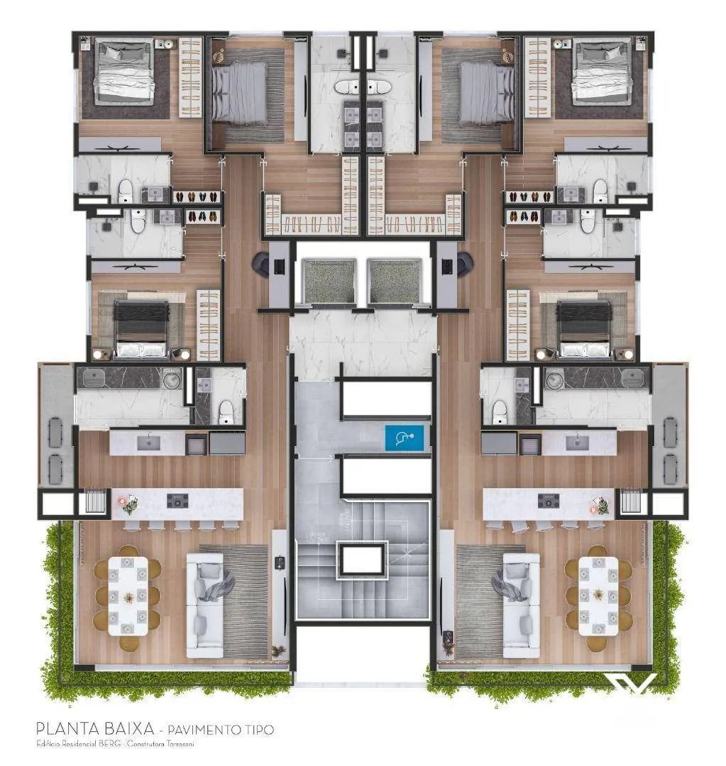 Apartamento com 3 dormitórios à venda, 130 m por R$ 1.290.000,00 - Vila Nova - Blumenau/SC — foto 4