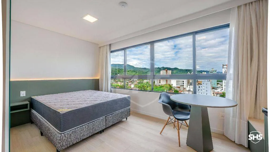 Apartamento com 1 dormitório para alugar, 27 m por R$ 2.650,00/mês - Velha - Blumenau/SC - foto 1