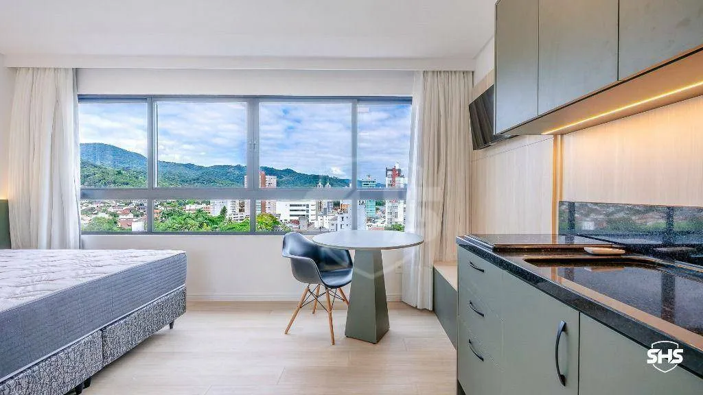 Apartamento com 1 dormitório para alugar, 27 m por R$ 2.650,00/mês - Velha - Blumenau/SC — foto 4