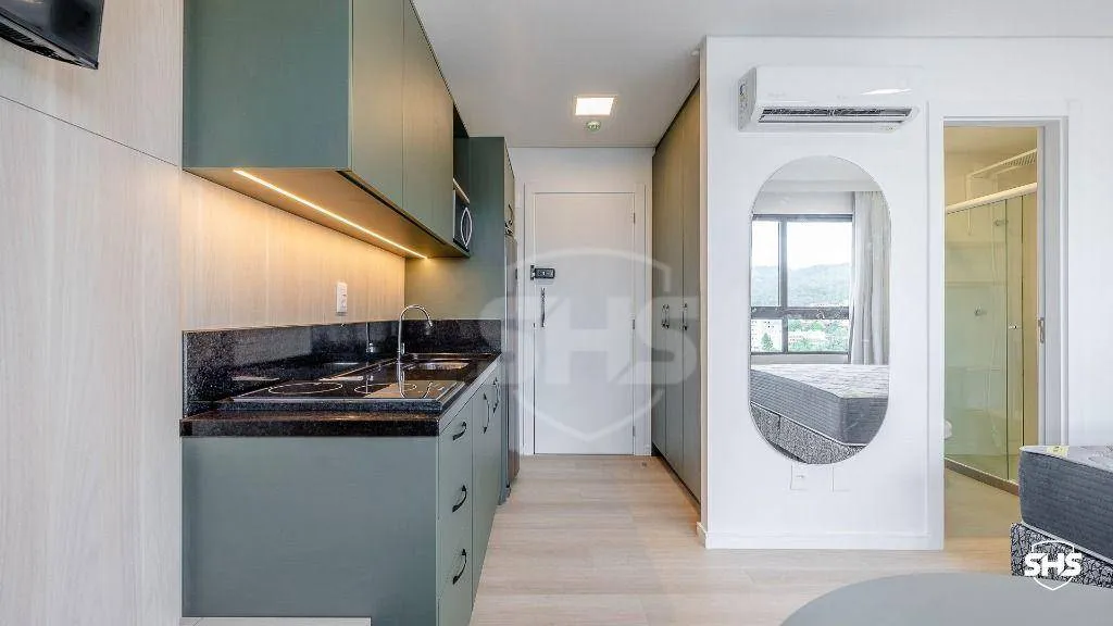Apartamento com 1 dormitório para alugar, 27 m por R$ 2.650,00/mês - Velha - Blumenau/SC — foto 5