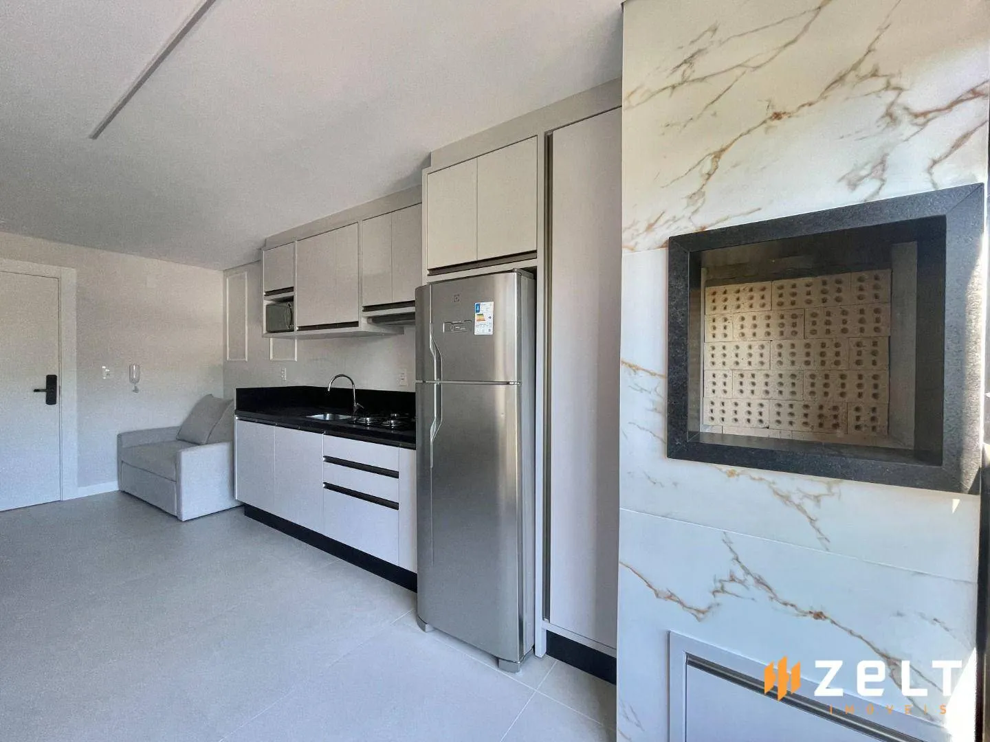 Apartamento com 1 dormitório para alugar, 27 m por R$ 2.450,00/mês - Centro - Blumenau/SC — foto 7