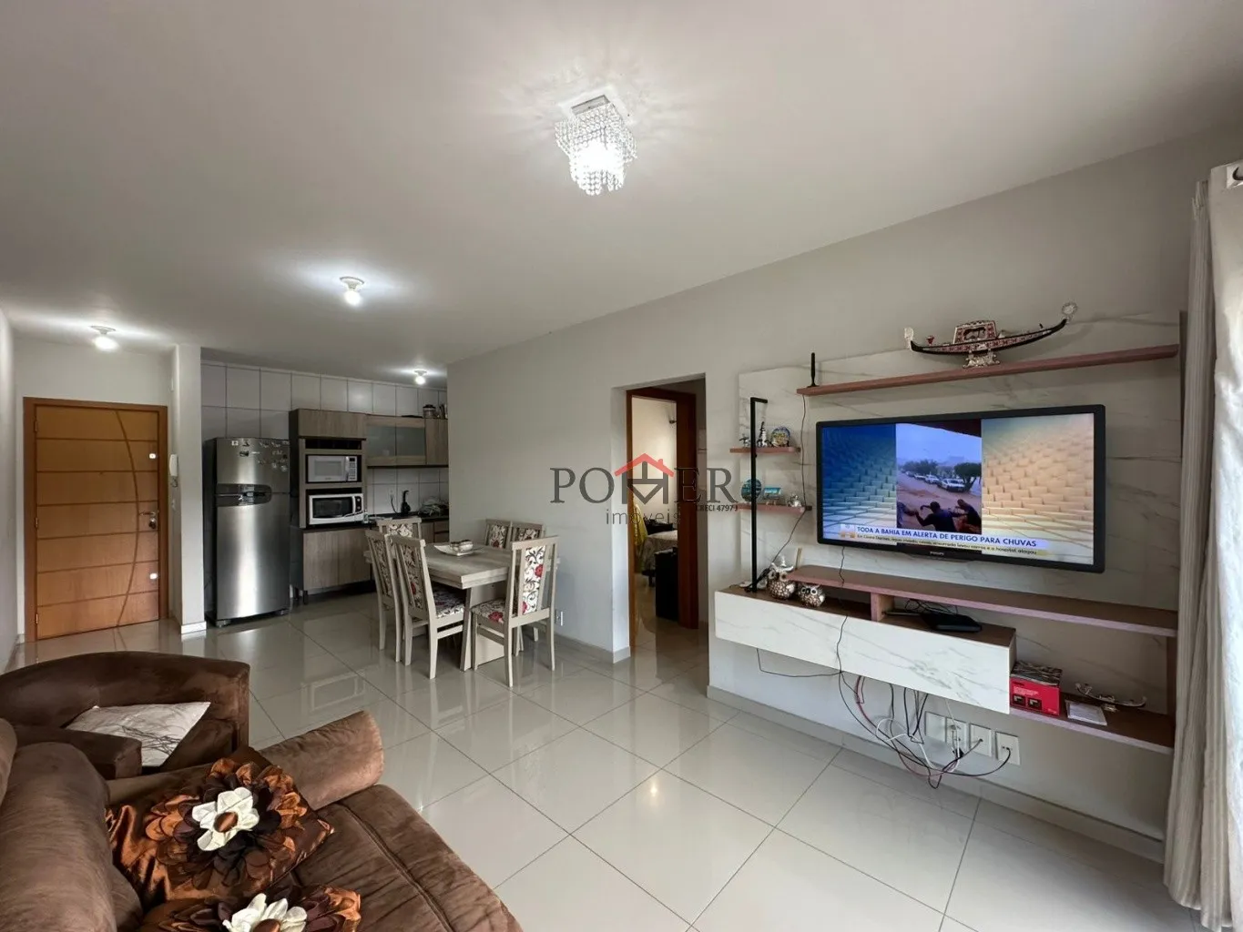 Apartamento com dois dormitórios na cidade de Timbó, semi mobiliado, em localização estratégica próximo à área industrial - foto 1