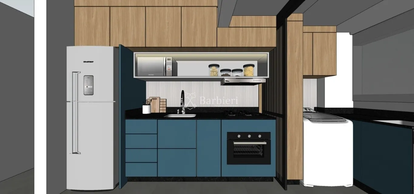 Apartamento Semi Mobiliado com 2 Dormitórios - Victor Konder, Blumenau/SC - foto 1