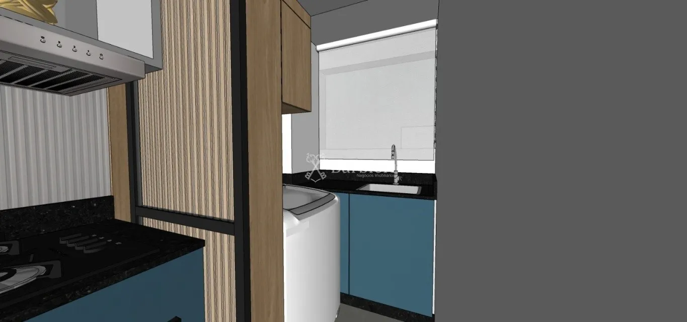 Apartamento Semi Mobiliado com 2 Dormitórios - Victor Konder, Blumenau/SC — foto 5