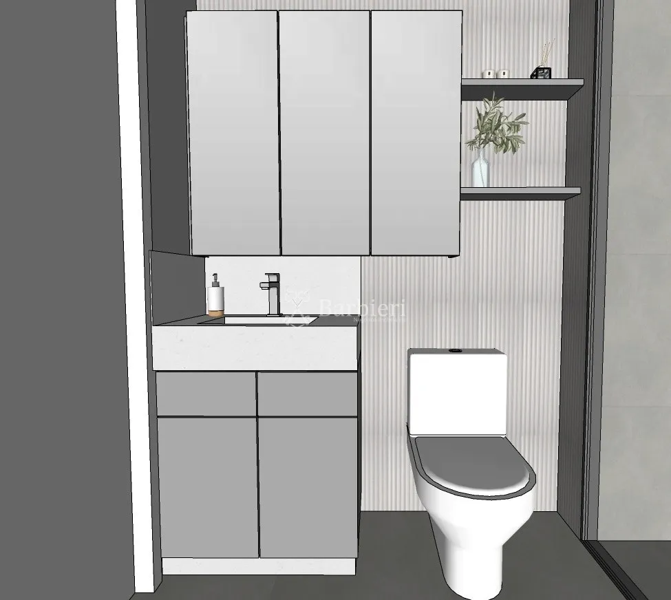 Apartamento Semi Mobiliado com 2 Dormitórios - Victor Konder, Blumenau/SC — foto 6