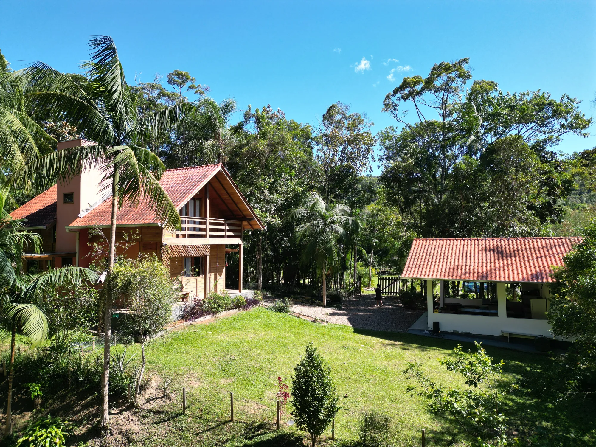 Sítio com frente para o Rio Encano em Indaial - foto 1