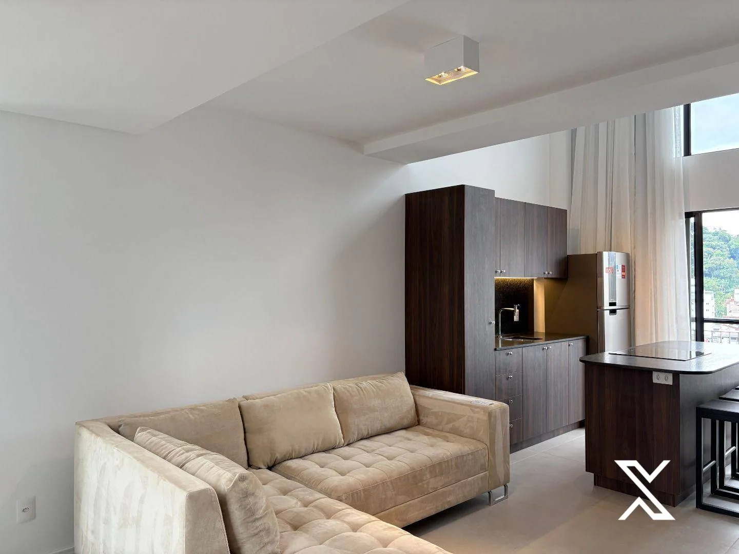 Apartamento Duplex Novo com 1 dormitório para alugar - Vila Nova - Blumenau/SC - foto 1