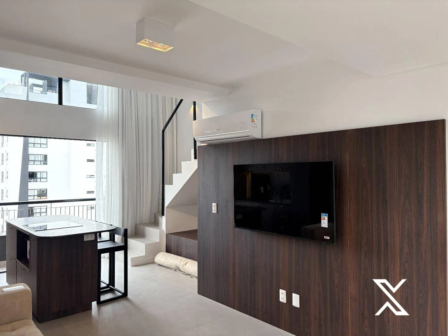 Apartamento Duplex Novo com 1 dormitório para alugar - Vila Nova - Blumenau/SC — foto 2