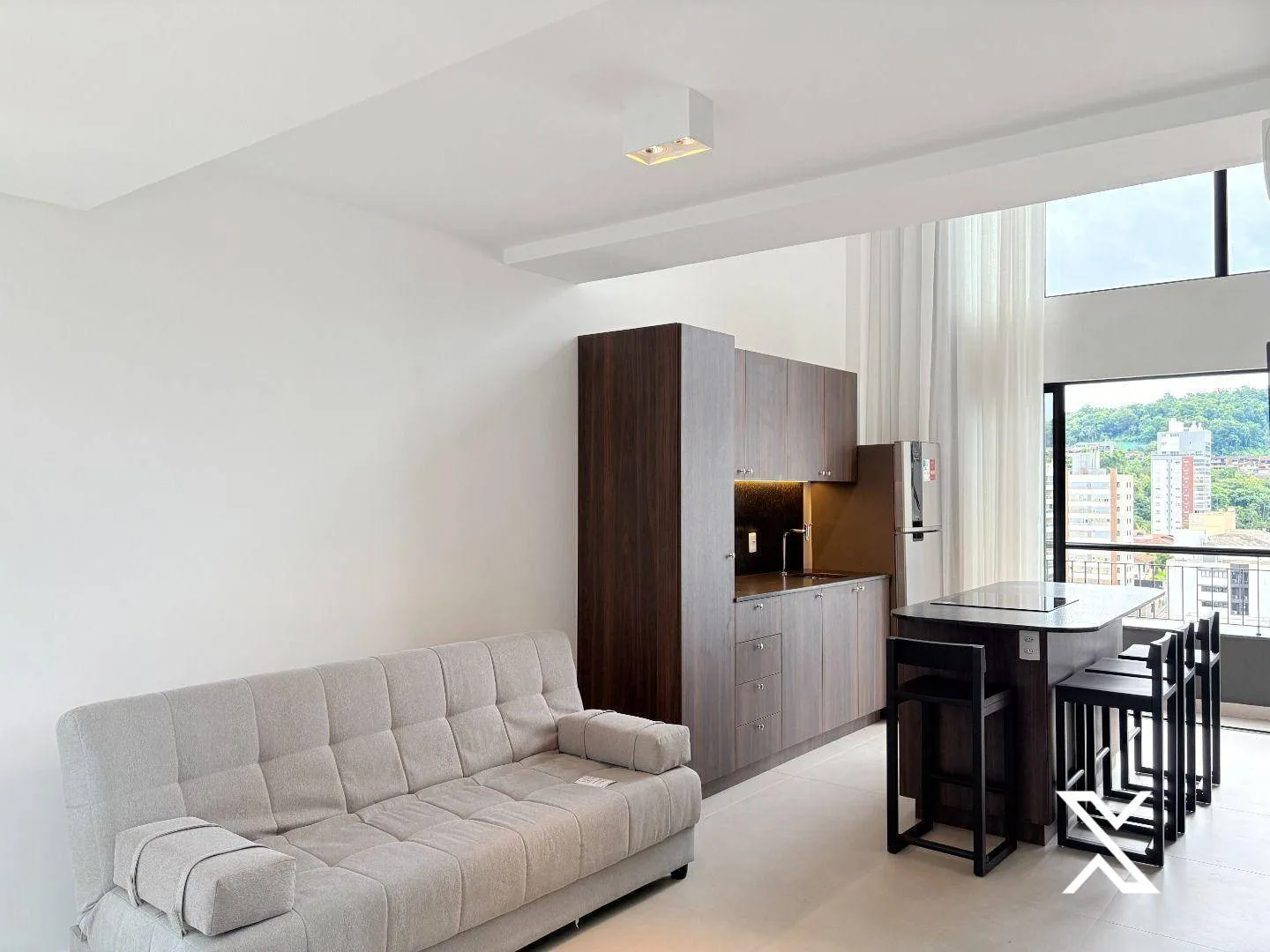 Apartamento Duplex Novo com 1 dormitório para alugar - Vila Nova - Blumenau/SC - foto 1