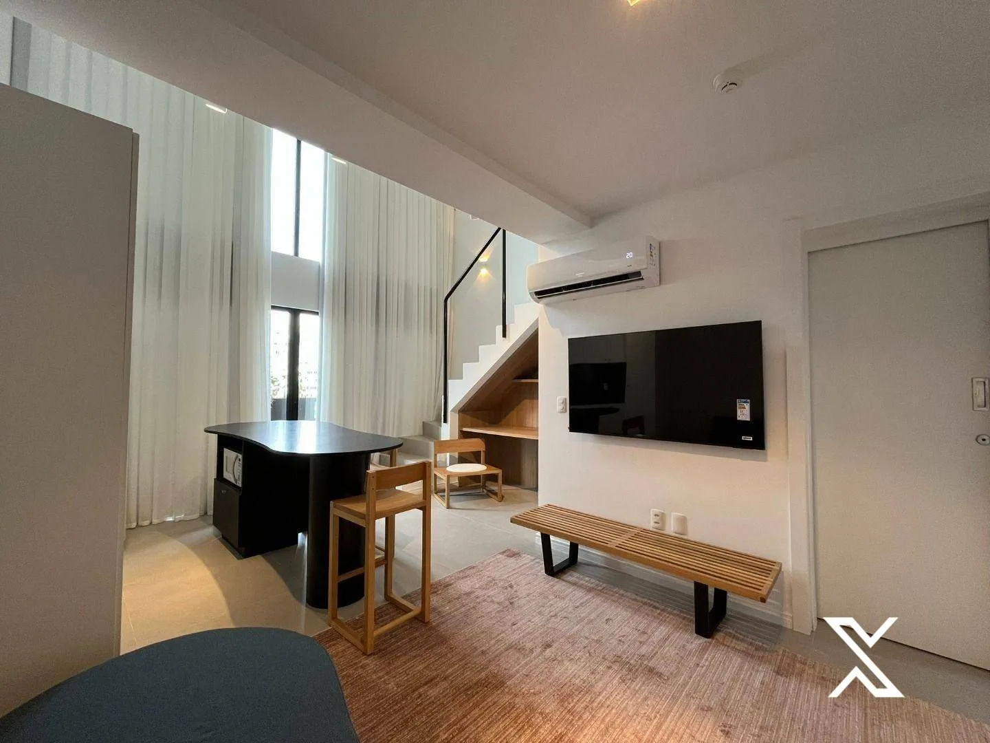 Apartamento Duplex com 1 dormitório para alugar, 74 m por R$ 3.800/mês - Vila Nova - Blumenau/SC — foto 3
