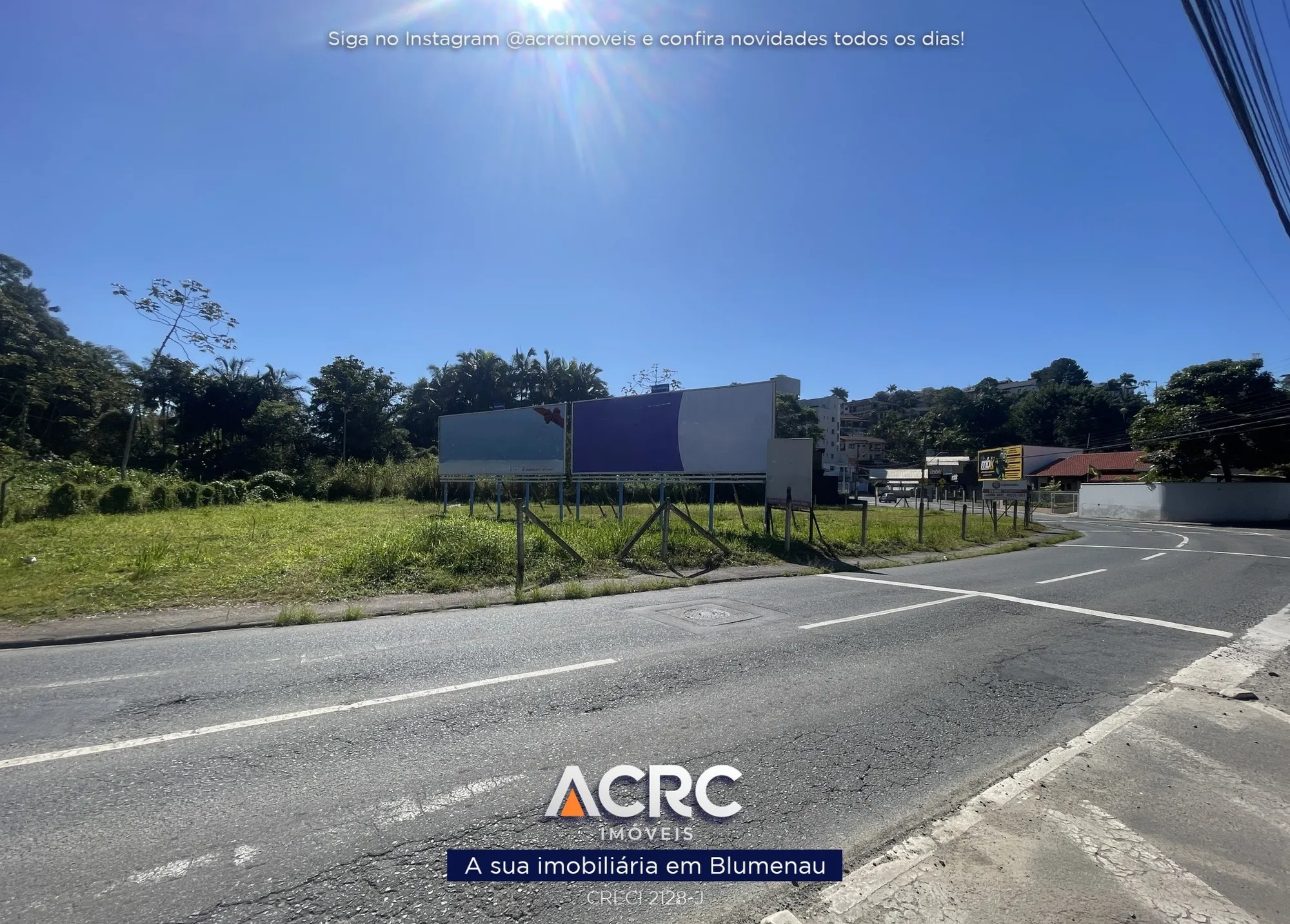 ACRC Imóveis - TE01360 - Terreno para locação no bairro Itoupava Norte em Blumenau - foto 1