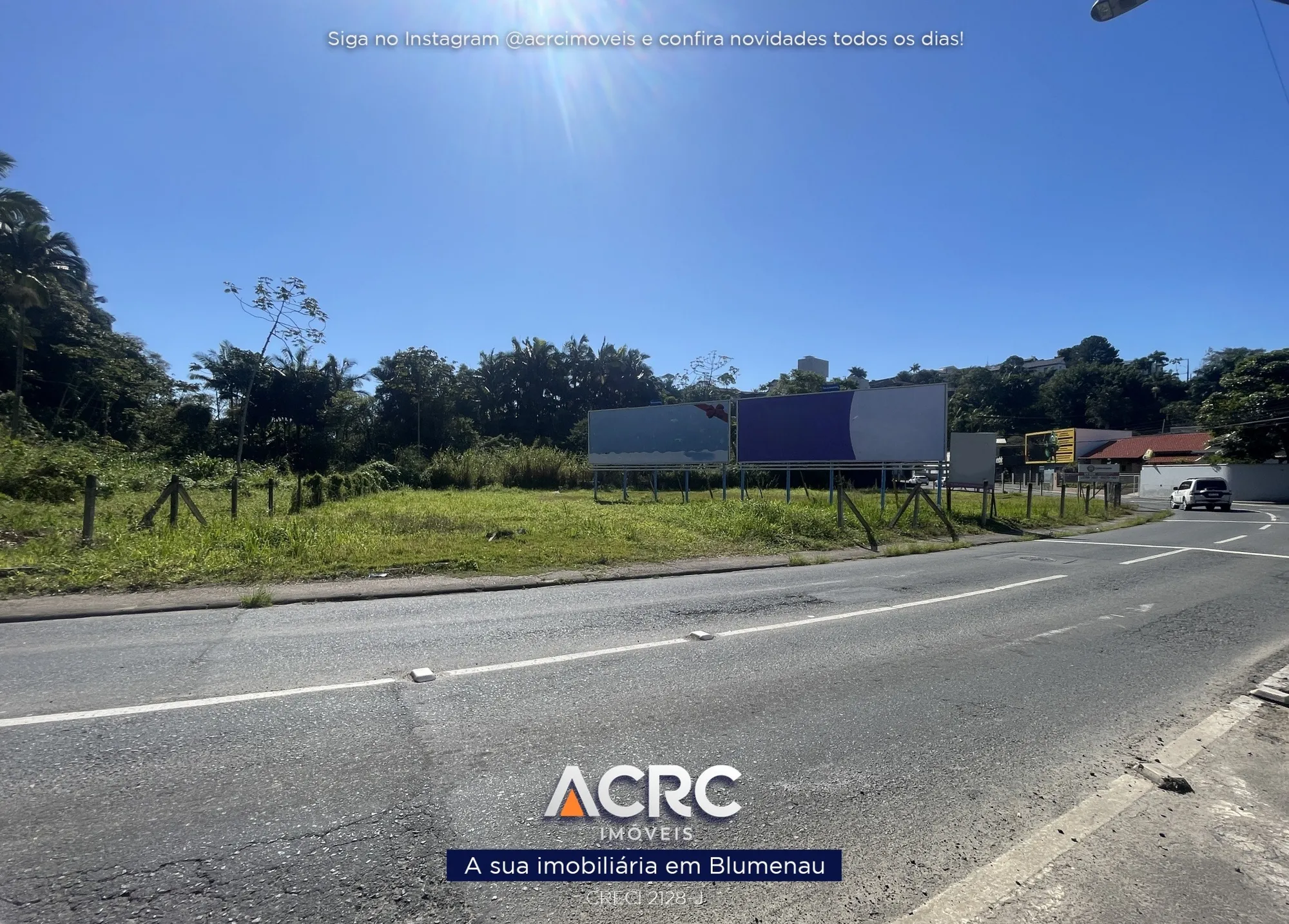 ACRC Imóveis - TE01360 - Terreno para locação no bairro Itoupava Norte em Blumenau — foto 2