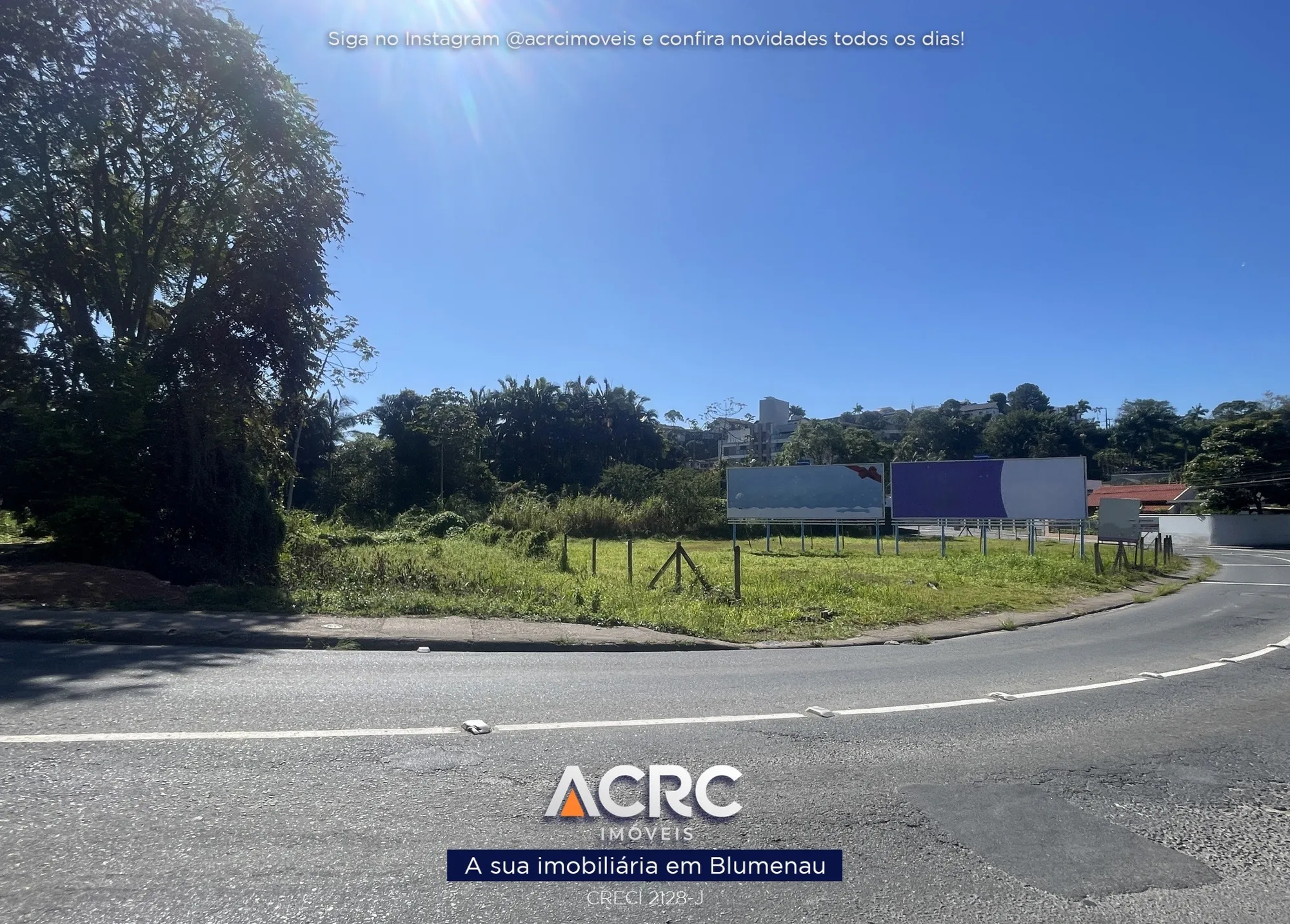 ACRC Imóveis - TE01360 - Terreno para locação no bairro Itoupava Norte em Blumenau — foto 3