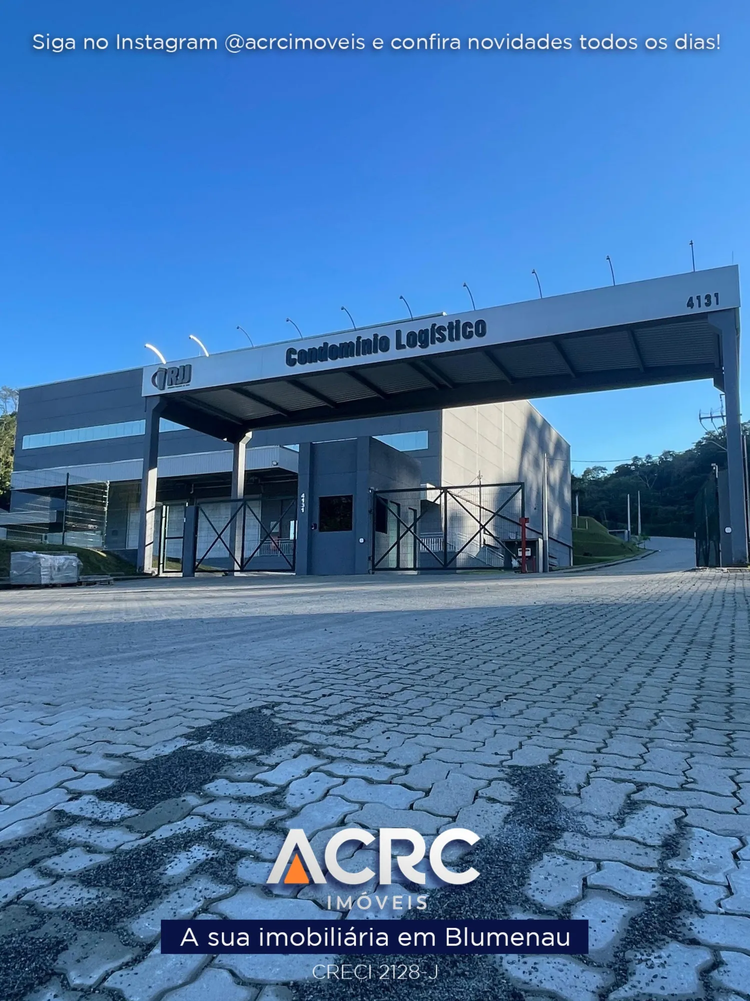 ACRC Imóveis - GL00439 - Galpão para Locação no Bairro Encano do Norte em Indaial — foto 2