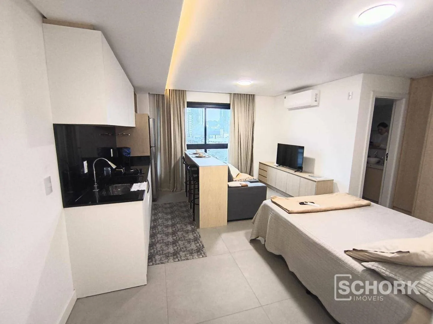 Loft com 1 dormitório para alugar, 32 m por R$ 2.994,37/mês - Centro - Blumenau/SC - foto 1