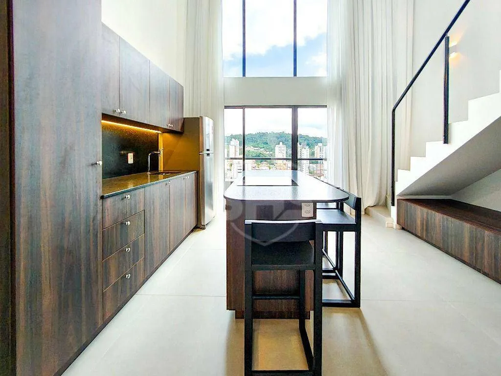 Apartamento com 1 dormitório para alugar, 53 m por R$ 4.220,00/mês - Vila Nova - Blumenau/SC — foto 5