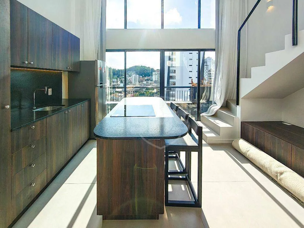 Apartamento com 1 dormitório para alugar, 51 m por R$ 4.220,00/mês - Vila Nova - Blumenau/SC — foto 4