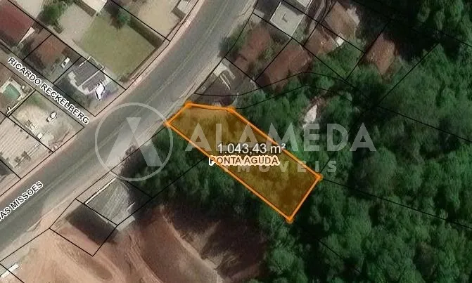 TERRENO À VENDA NA RUA DAS MISSÕES NO BAIRRO PONTA AGUDA!! — foto 2