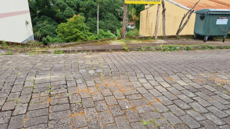 Terreno localizado no Bairro do Salto na Cidade de Blumenau, próximo a antiga Fábrica de Cristais Hering, Floricultura Paraíso. Rua com Calçamento, em loteamento e área residencial e totalmente livre de enchentes com 525,00 m , com 15 metros de frente. — foto 4