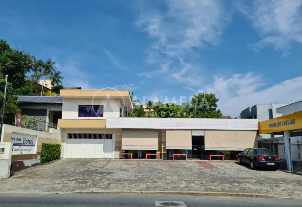 Sala comercial com casa residencial no bairro Itoupava Norte — foto 2