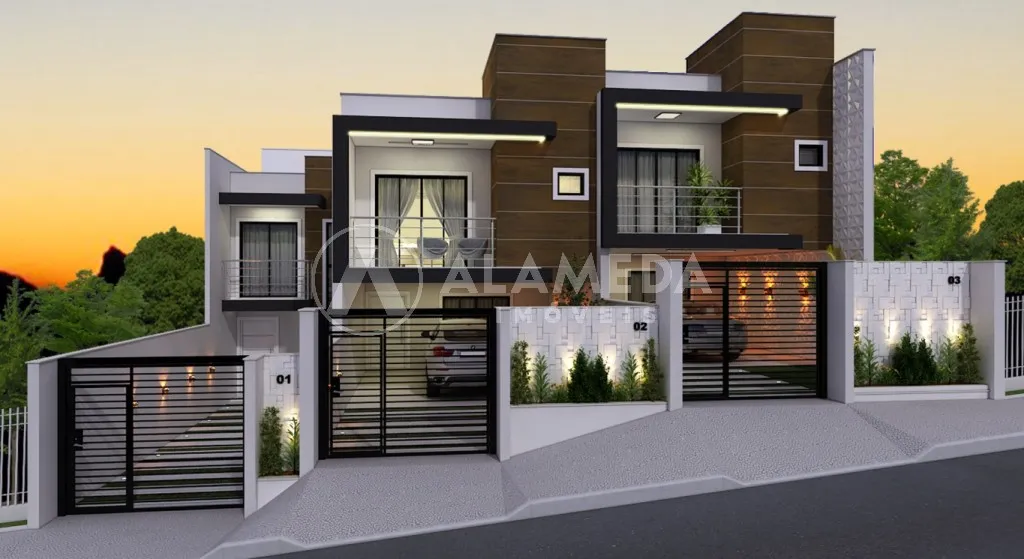 Sobrado Alto Padrão ideal para quem busca espaço, conforto e qualidade para sua família no bairro Água Verde. - foto 1