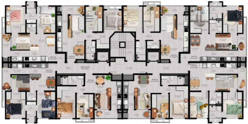 Apartamentos no Residencial Scire Fortaleza, em Blumenau! — foto 4