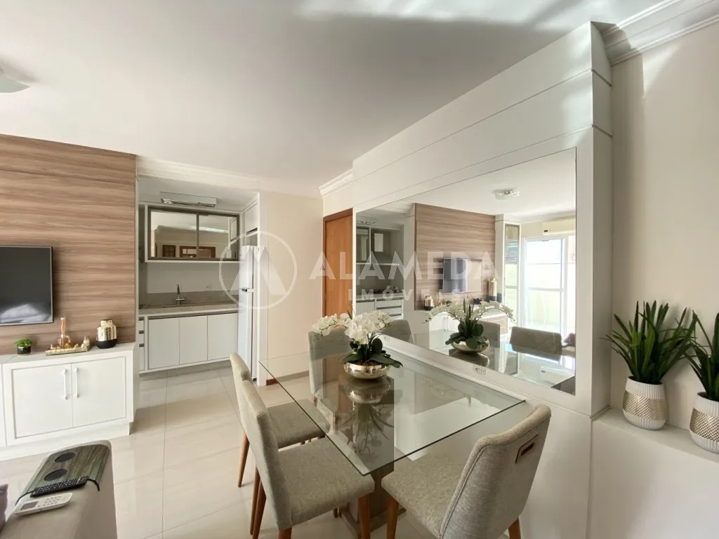 Apartamento totalmente mobiliado, com terraço, no bairro Vila Nova em Blumenau! — foto 2