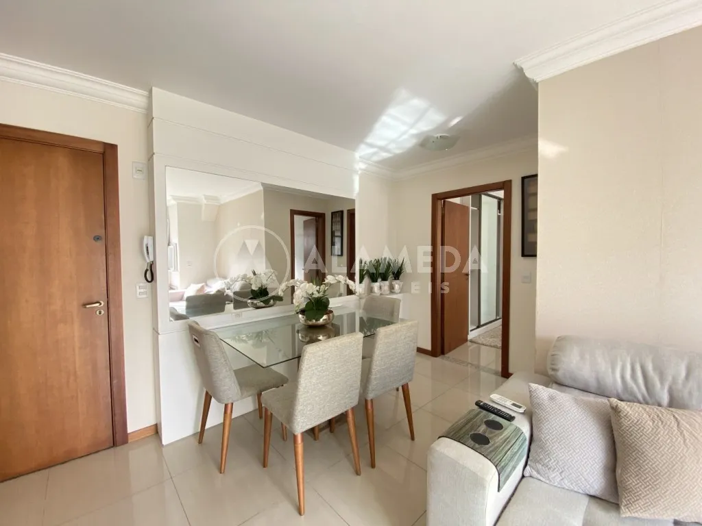 Apartamento totalmente mobiliado, com terraço, no bairro Vila Nova em Blumenau! — foto 3
