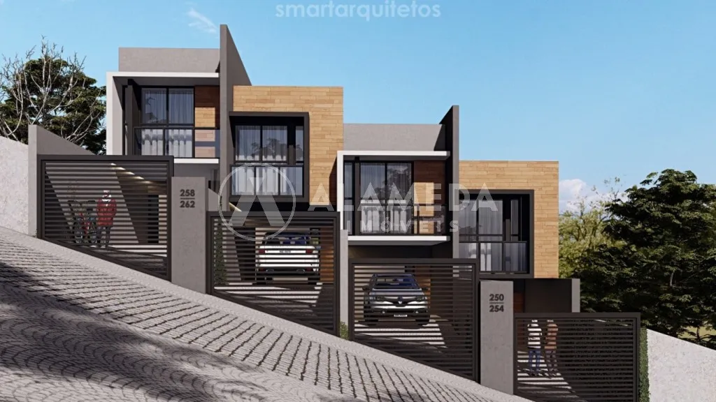 Sobrado de Alto Padrão, com 2 suítes e amplo espaço nos fundos, no bairro Escola Agrícola em Blumenau! - foto 1