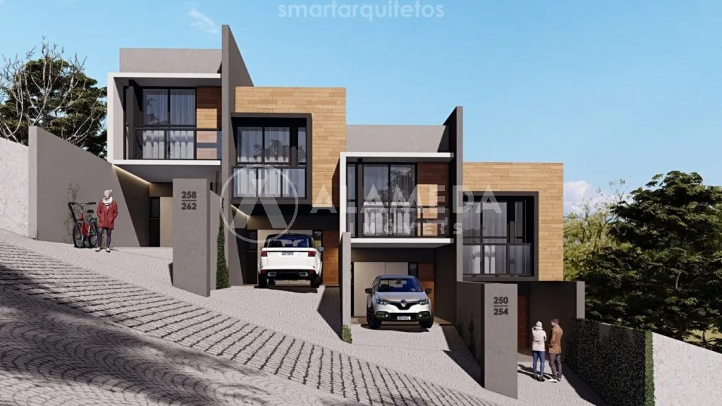 Sobrado de Alto Padrão, com 2 suítes e amplo espaço nos fundos, no bairro Escola Agrícola em Blumenau! — foto 2