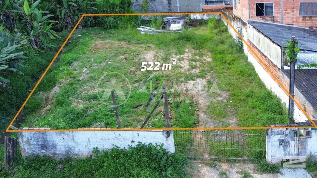 Terreno plano com 522,69 m, ZR3 em ótima localização, no bairro Fortaleza em Blumenau — foto 2