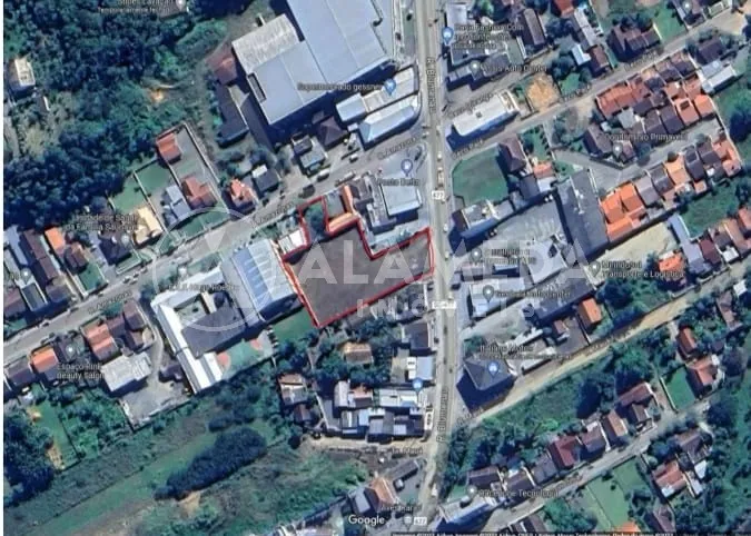 Terreno para fins comercias e residencias plano todo regularizado com área útil de 3.186,27 m - Timbó/SC. - foto 1