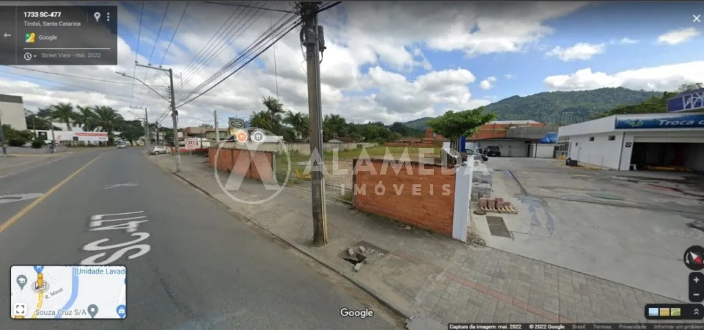 Terreno para fins comercias e residencias plano todo regularizado com área útil de 3.186,27 m - Timbó/SC. — foto 2