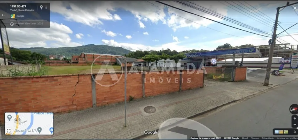 Terreno para fins comercias e residencias plano todo regularizado com área útil de 3.186,27 m - Timbó/SC. — foto 3