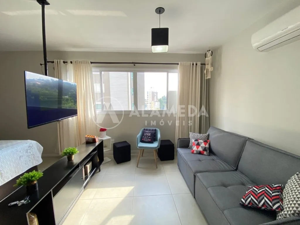 Apartamento tipo loft mobiliado disponível para venda no bairro Velha ao lado do Forum, Blumenau/SC. — foto 3