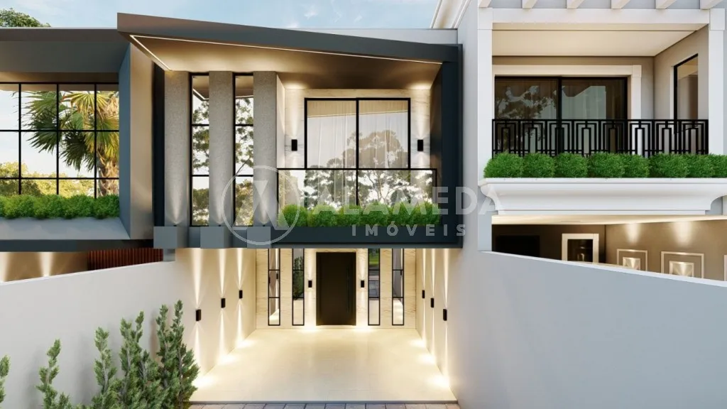 Casa triplex de Alto Padrão - Estilo Arrojado e Conceitual no bairro Ponta Aguda — foto 2