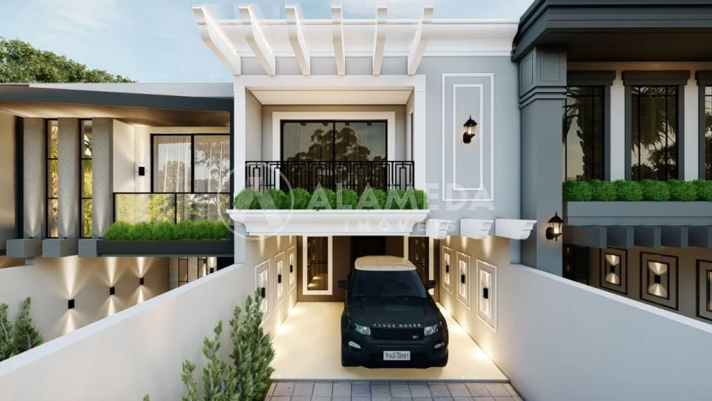 Casa triplex de Alto Padrão - Estilo Arrojado e Conceitual no bairro Ponta Aguda — foto 3