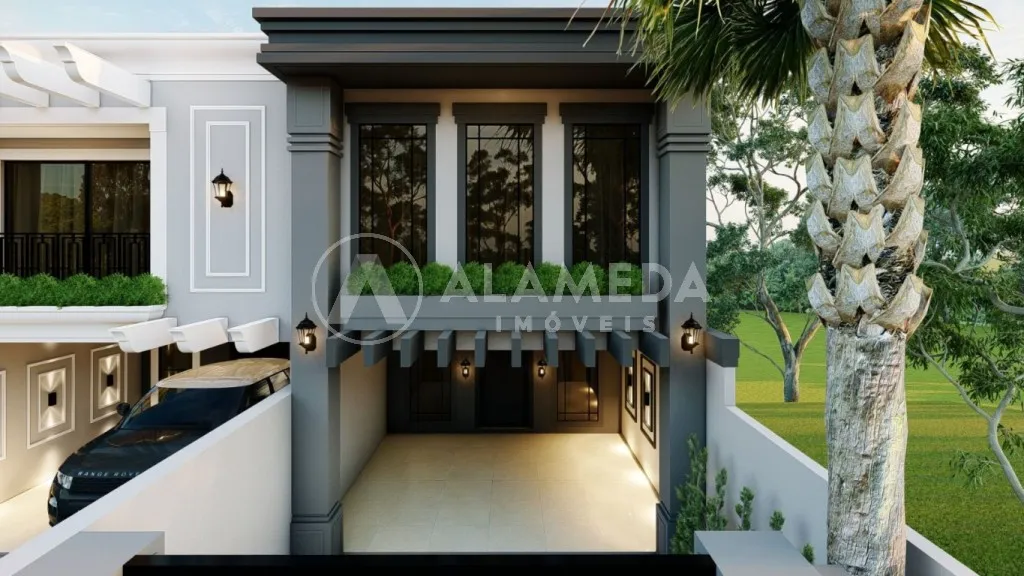 Casa triplex de Alto Padrão - Estilo Arrojado e Conceitual no bairro Ponta Aguda — foto 4