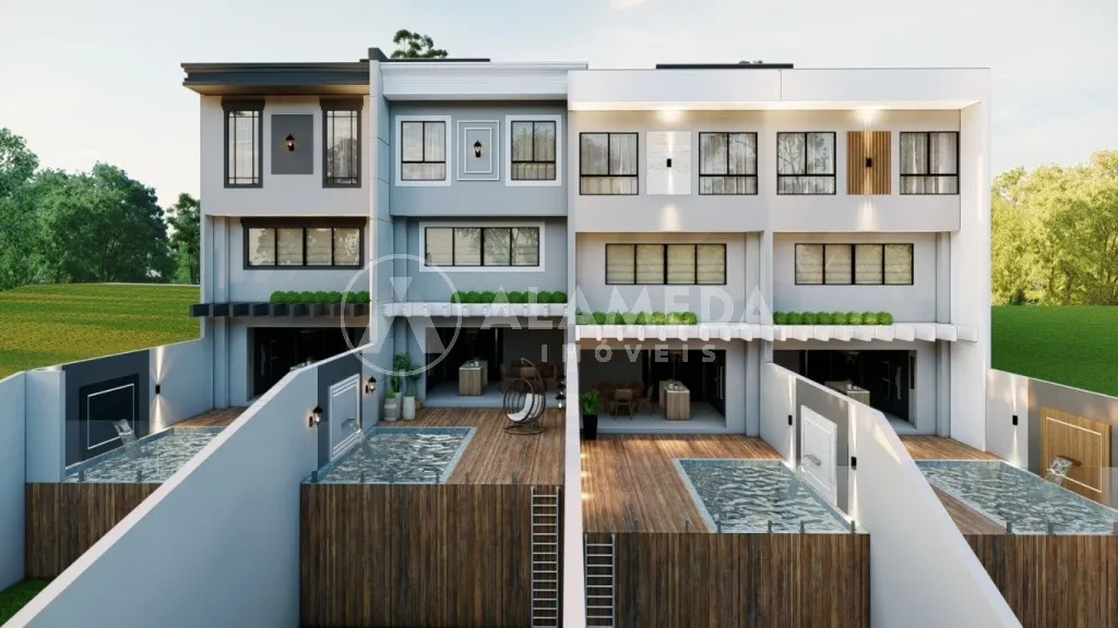 Casa triplex de Alto Padrão - Estilo Arrojado e Conceitual no bairro Ponta Aguda — foto 5