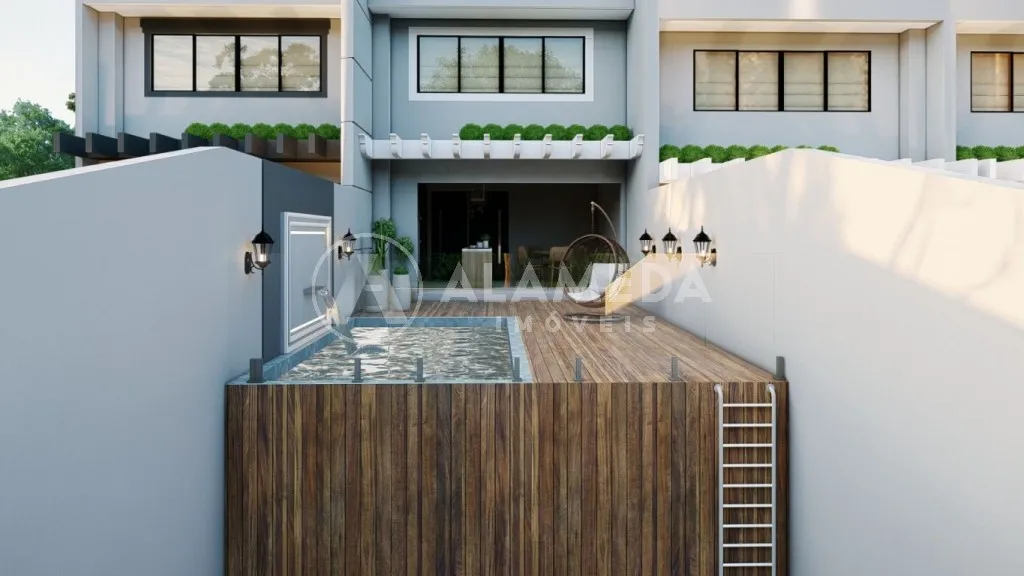 Casa triplex de Alto Padrão - Estilo Arrojado e Conceitual no bairro Ponta Aguda — foto 7