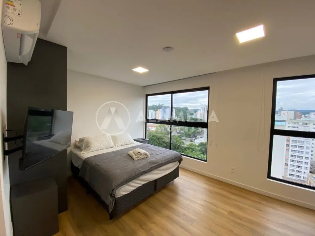 Lindo loft novo, mobiliado e decorado, no bairro Itoupava Seca, Blumenau/SC. - foto 1