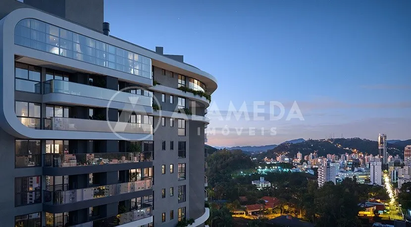 BOTHANIC, localizado na região da Alameda, no bairro Jardim Blumenau. São 2 torres, com 2 apartamentos por andar em cada uma, apartamentos com 3 suítes. — foto 5