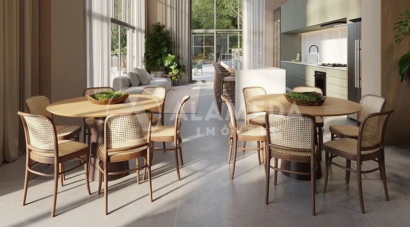 BOTHANIC, localizado na região da Alameda, no bairro Jardim Blumenau. São 2 torres, com 2 apartamentos por andar em cada uma, apartamentos com 3 suítes. — foto 7